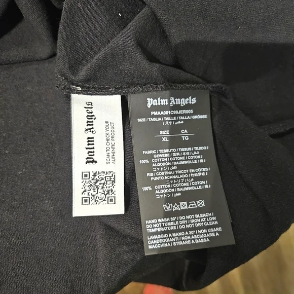 Palm Angels | Paris Sprayed Logo Tee - Picture 5 of 6